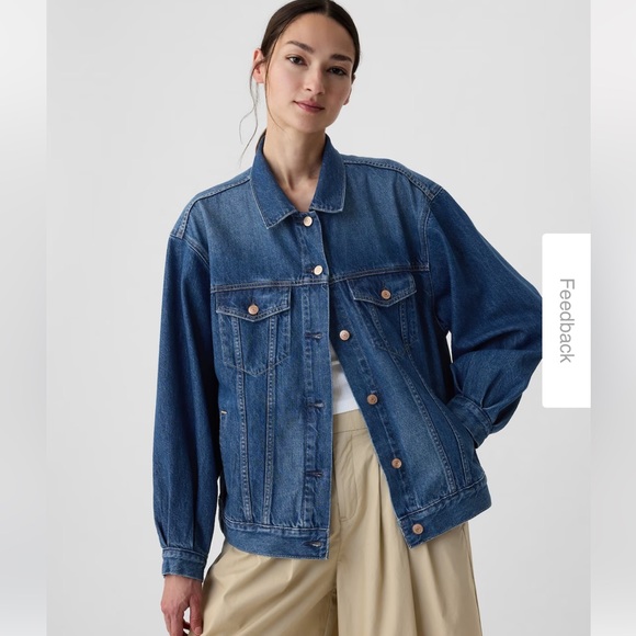 Gap × DÔEN Oversized Icon Denim Jacket - Picture 3 of 8